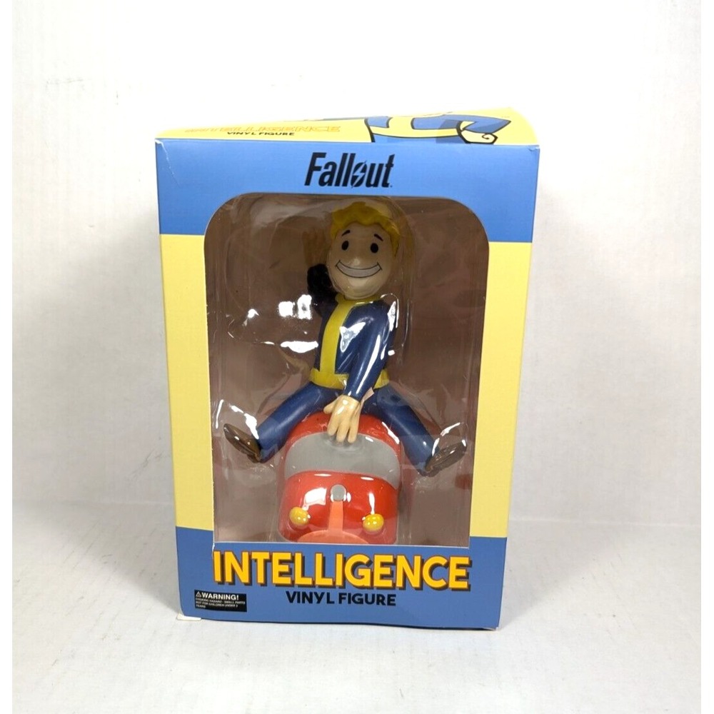 Fallout Intelligence Vinyl Figure CultureFly Damaged Box Bethesda‎ 2018